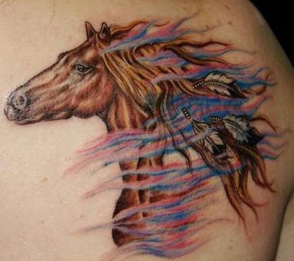 pferd tattoo 514