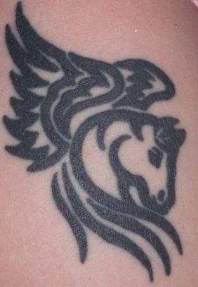 pferd tattoo 521