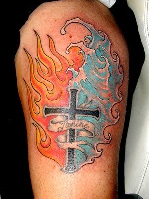 religion tattoo 1006