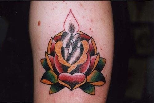 rose tattoo 1028