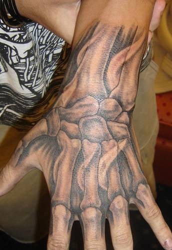 schadel tattoo 544