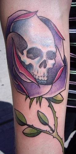 schadel tattoo 562