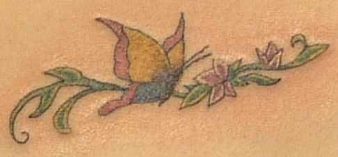 schmetterling tattoo 1043