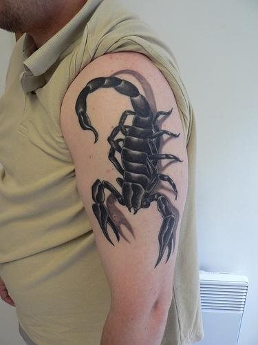 skorpion tattoo 1105