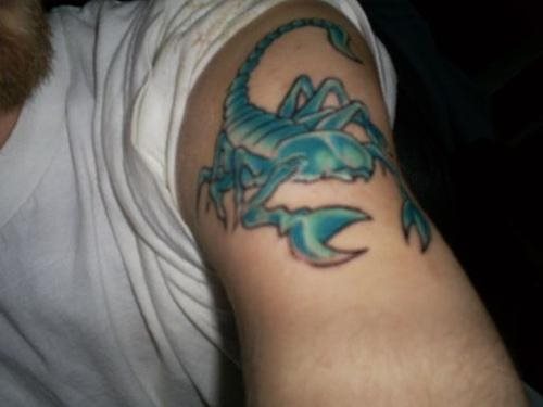 skorpion tattoo 1145
