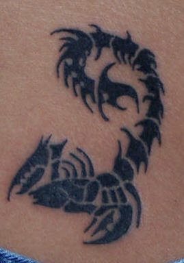 skorpion tattoo 1062