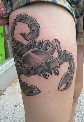 skorpion tattoo 1071