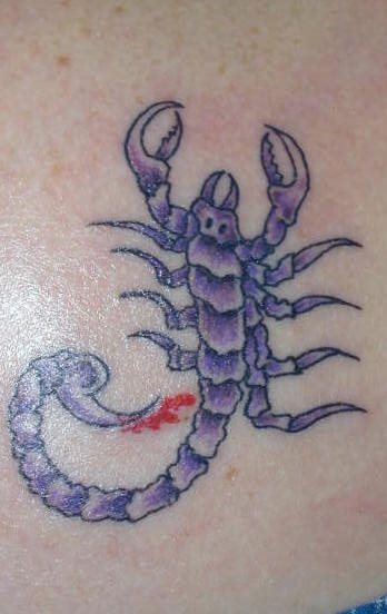 skorpion tattoo 1079