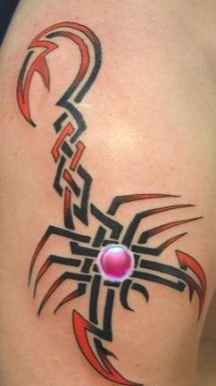 skorpion tattoo 1098