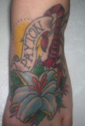 skorpion tattoo 1005