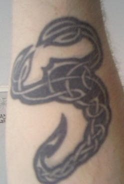 skorpion tattoo 1007