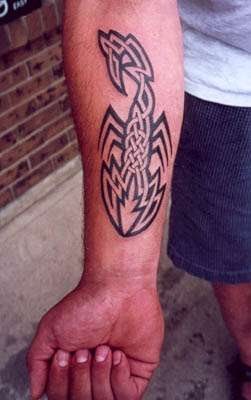skorpion tattoo 1013