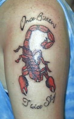 skorpion tattoo 1043