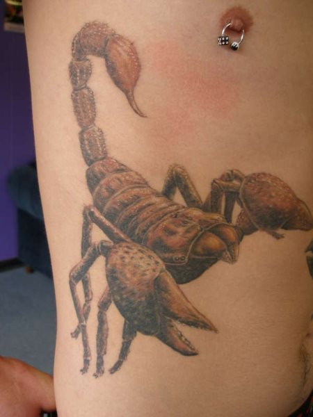 skorpion tattoo 1052