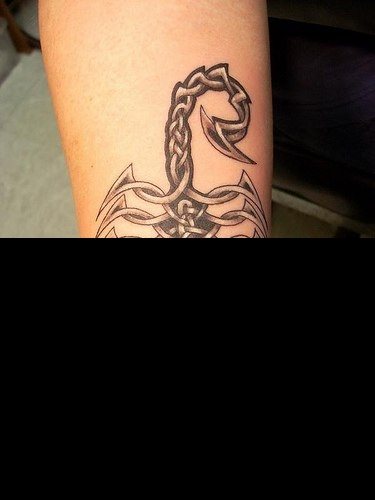 skorpion tattoo 1059