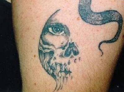 schadel tattoo 501