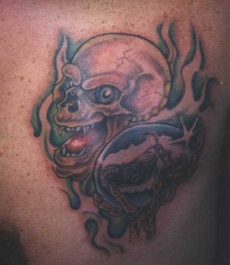 schadel tattoo 503