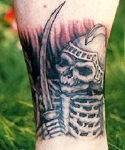 schadel tattoo 506