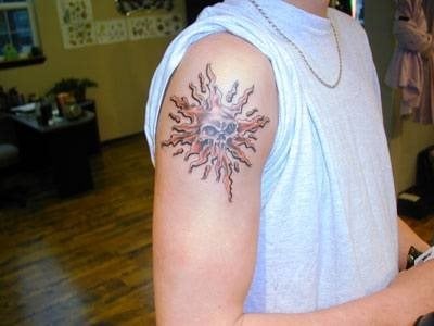 schadel tattoo 507