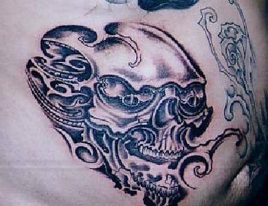 schadel tattoo 508