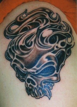schadel tattoo 521