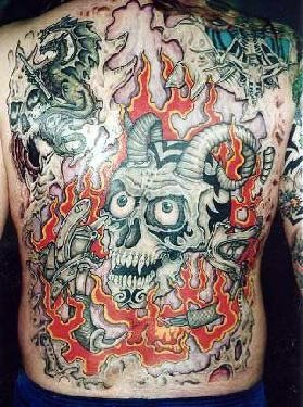 schadel tattoo 529