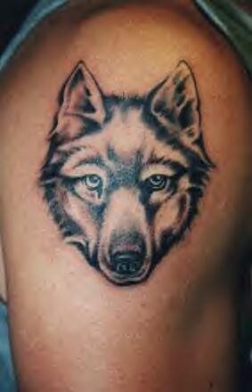 wolf tattoo 1003