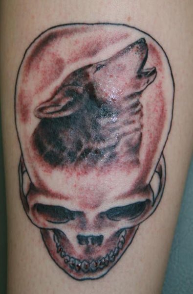 wolf tattoo 1021