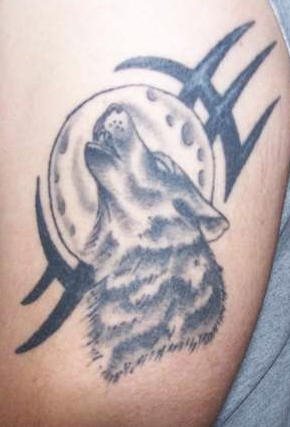 wolf tattoo 1042