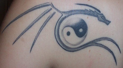 yin und yang tattoo 1037