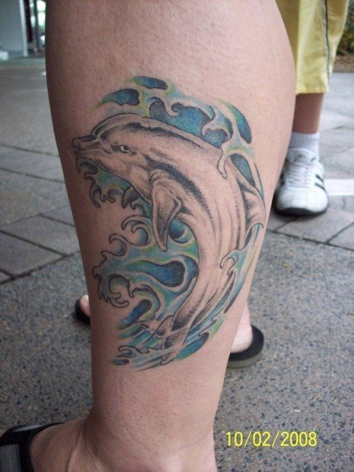 delphin tattoo 02