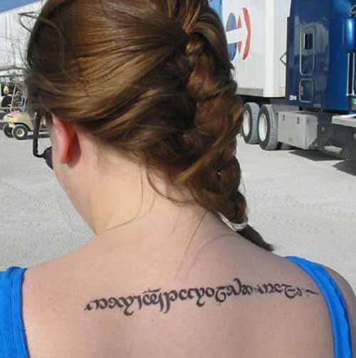 47 ElfenTattoos mit zahlreichen Buchstaben und Namen