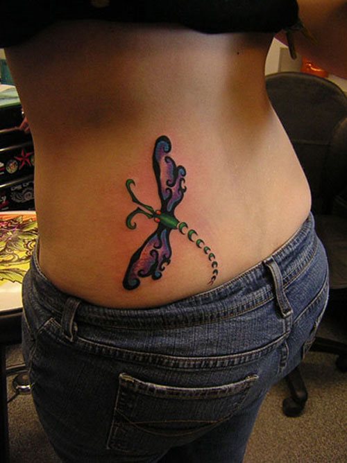 50 hübsche Libellen-Tattoos: Einzigartige Designs