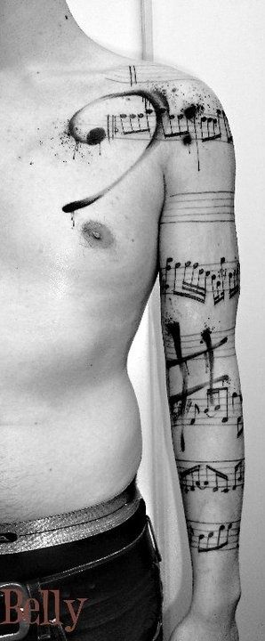 musik tattoo 03