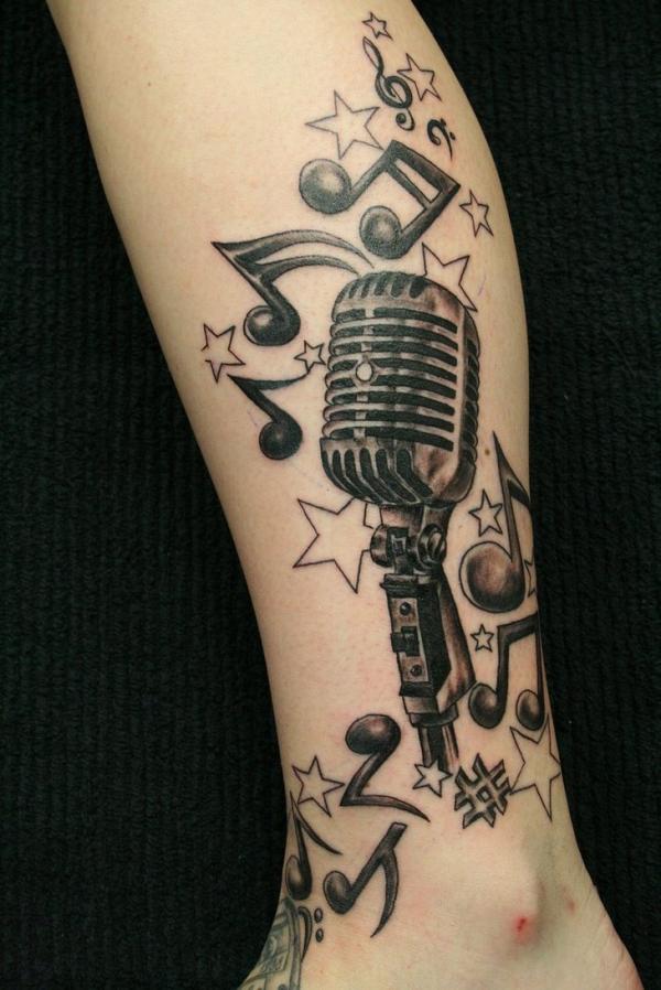 musik tattoo 06