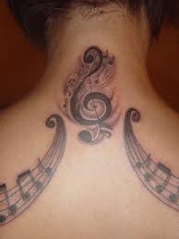 musik tattoo 08