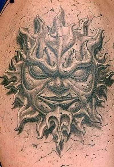 sonne tattoo 28