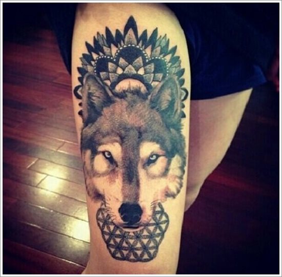 wolf tattoo 20
