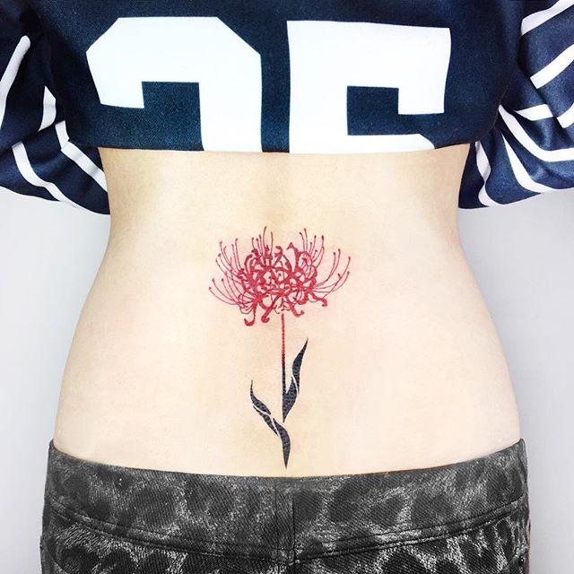 Blumen Tattoo 117