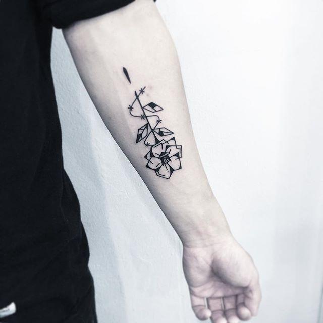 Blumen Tattoo 27