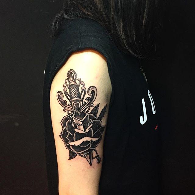 Blumen Tattoo 49