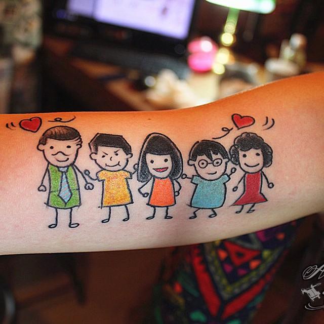 Familie Tattoo 131