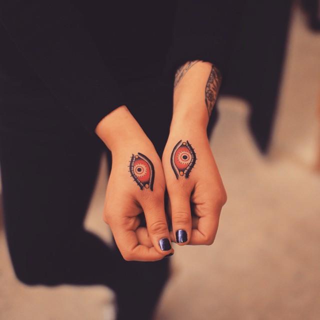 Hand Tattoo 105
