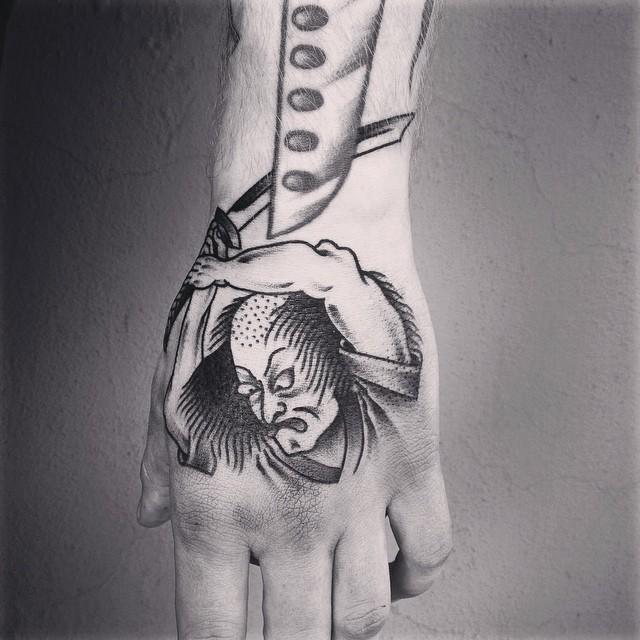 Hand Tattoo 117
