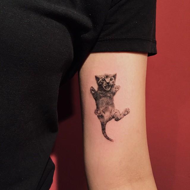 Katze Tattoo 03