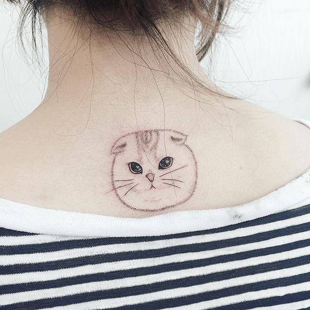Katze Tattoo 109