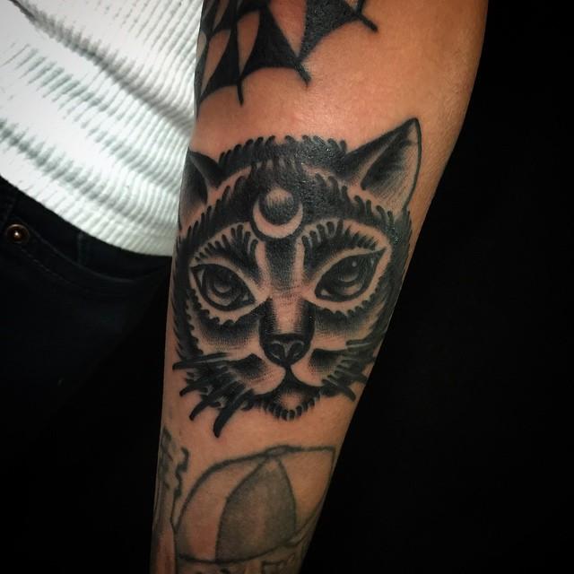 Katze Tattoo 149