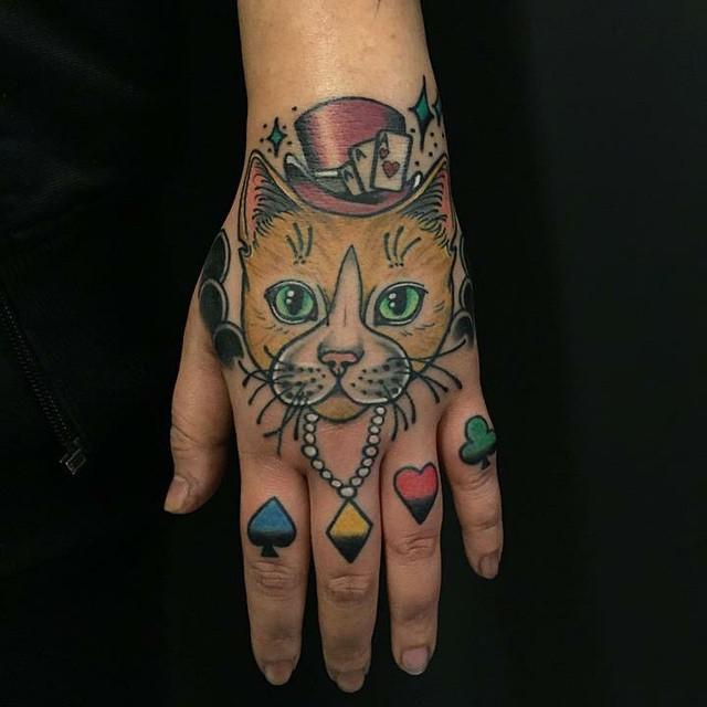Katze Tattoo 45