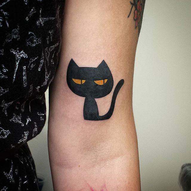 Katze Tattoo 59