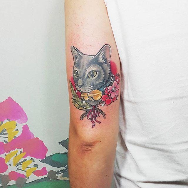 Katze Tattoo 69